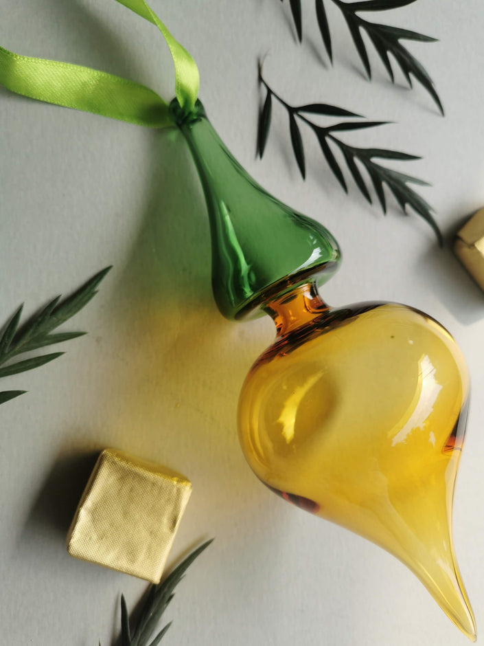 Handblown Glass Ornament - Splendour Jewel. Series