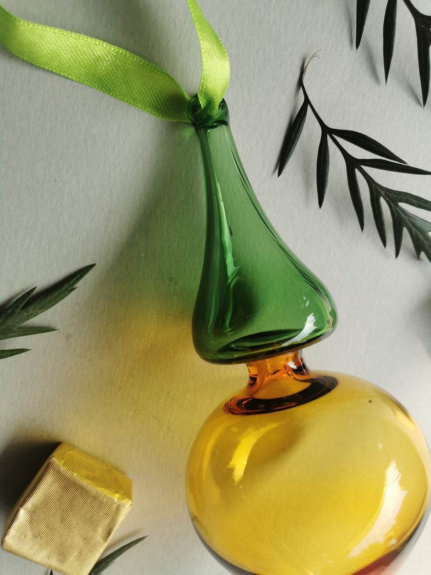 Handblown Glass Ornament - Splendour Jewel. Series