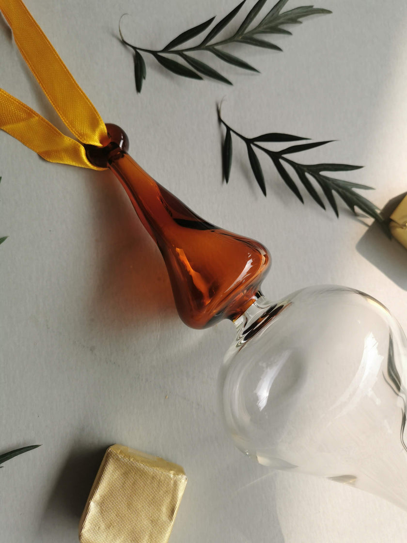 Handblown Glass Ornament - Splendour Jewel. Series
