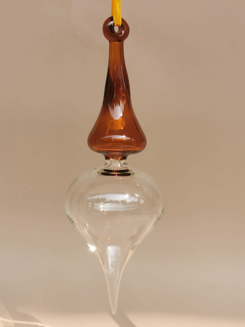 Handblown Glass Ornament - Splendour Jewel. Series