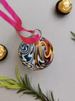 Fiesta ColorBurst -  Handblown Glass Ornament