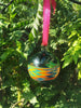 Fiesta Mandala -  Handblown Glass Ornament