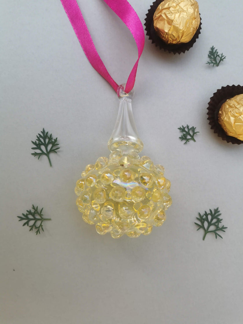 Handblown Glass Ornament - Lumina. Series (4 inches)