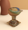 Art Glass Pooja Diya-  Kalyani Jyot