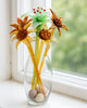 Lily in Golden Fields- — Handblown Glass Bouquet