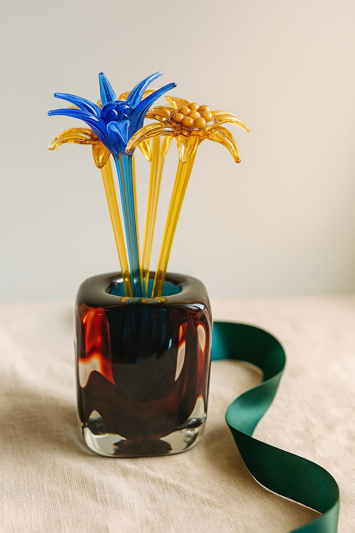 Golden Ember Blooms (Flower Stems)