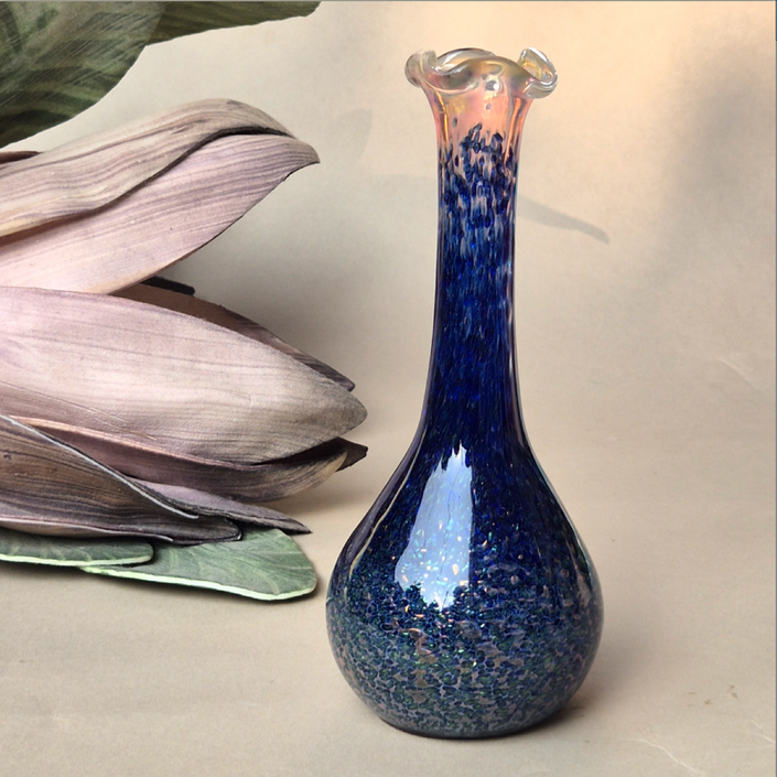 Bud Vases -Blue Galaxy