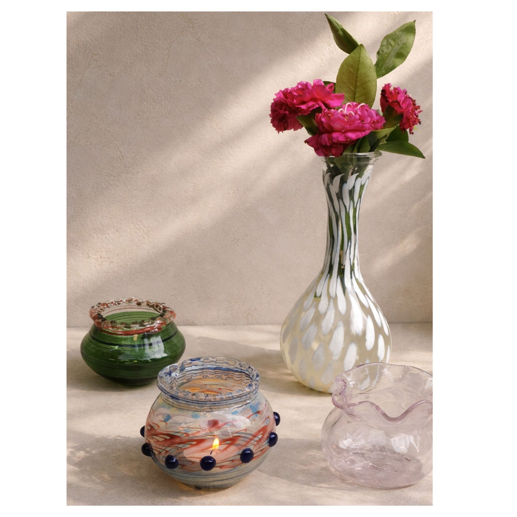 Art Glass Bowl /Moroccan Dream thumbnail 3