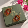 Solstice — Handblown Glass Earrings
