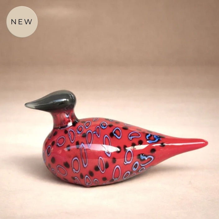Hand-Blown Glass Shorebird