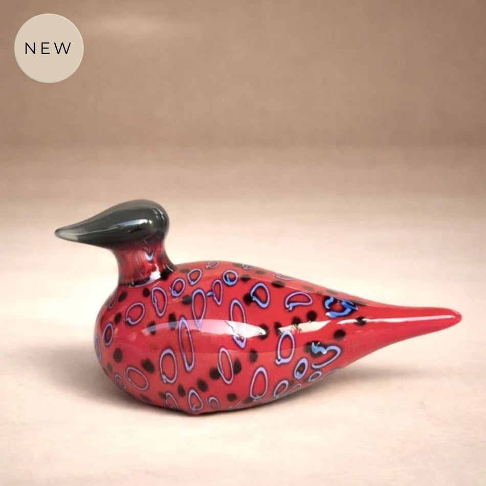 Hand-Blown Glass Shorebird