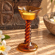Amber Vine Diya - The Ritual Light