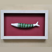 Modern Coastal Wall Art – Quirky Handblown Fish Design for Home & Gift Décor