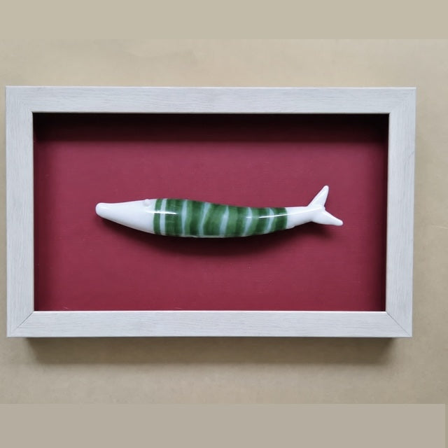 Modern Coastal Wall Art – Quirky Handblown Fish Design for Home & Gift Décor