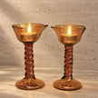 Amber Vine Diya - The Ritual Light