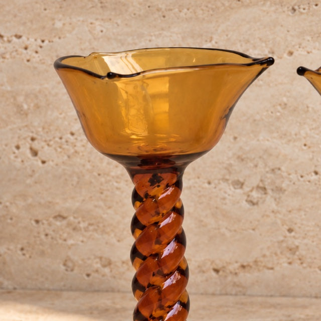 Amber Vine Diya - The Ritual Light