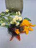 Tinsel Lily Glass Flower Stem - Amber