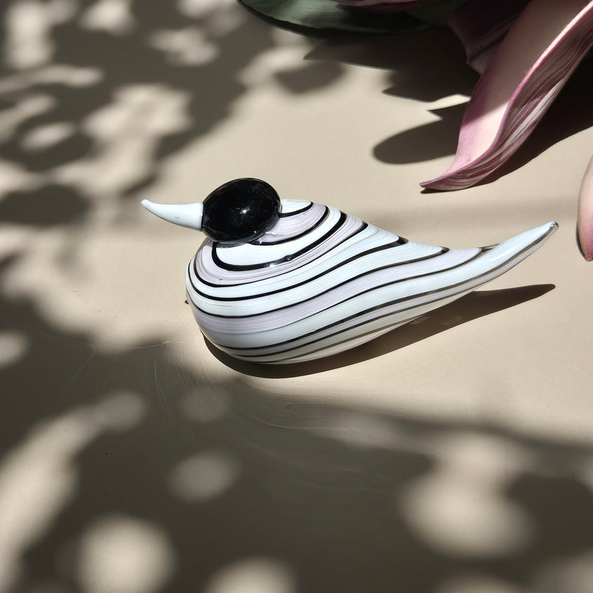 Glass Bird Figurines - Luna Whisper