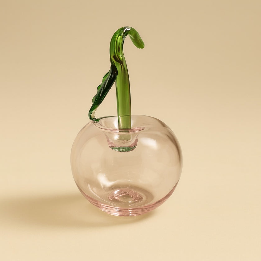 Murano Glass Style Decoration- Cherry Apples