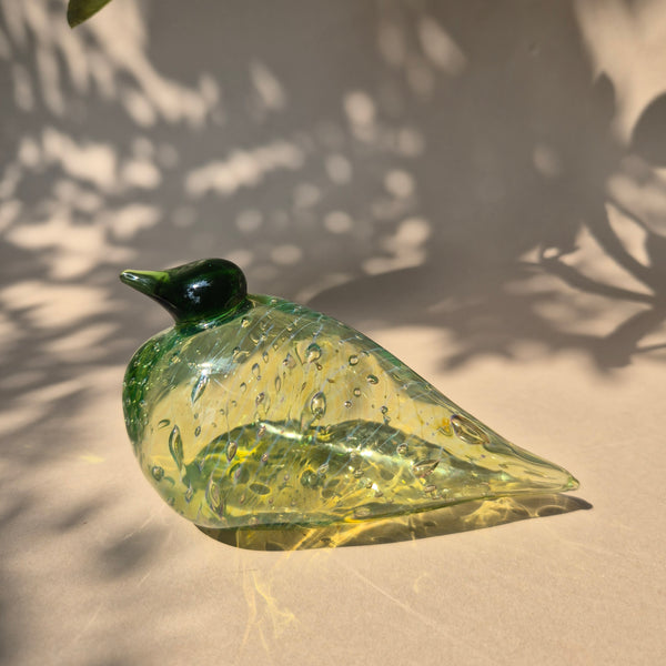 Glass Bird Figurines - Meadow glide