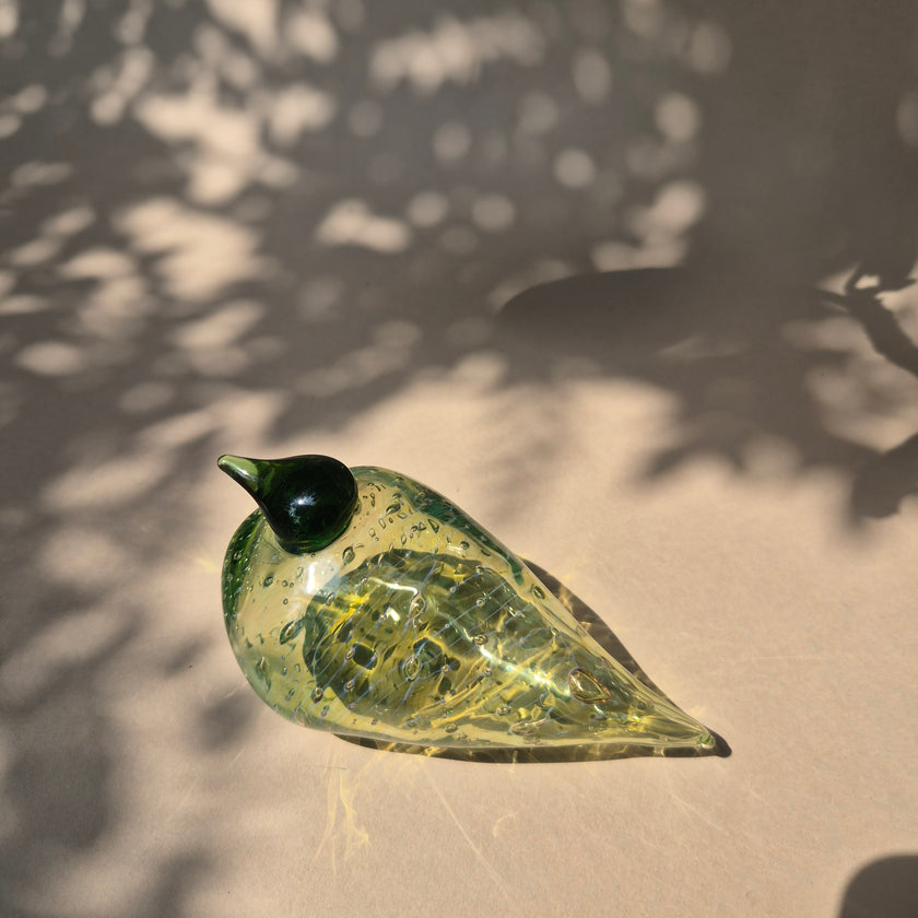 Glass Bird Figurines - Meadow glide