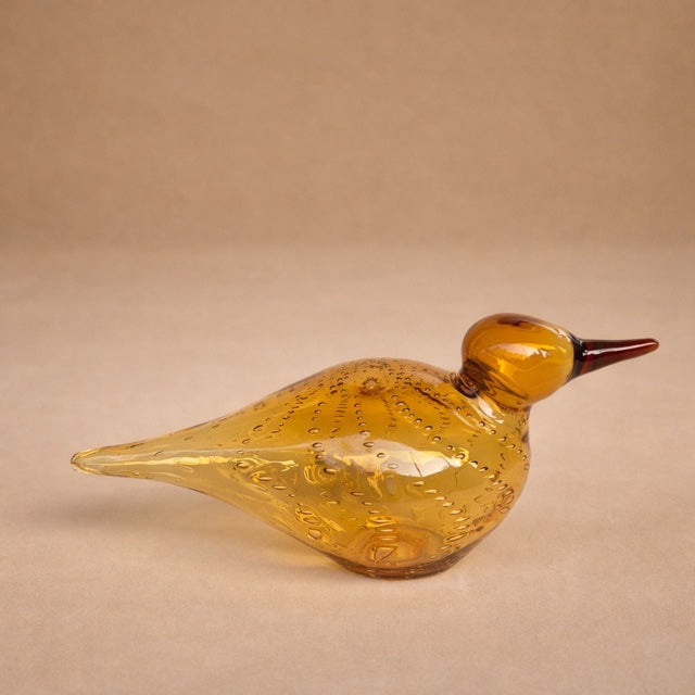 Hand-Blown Glass Shorebird