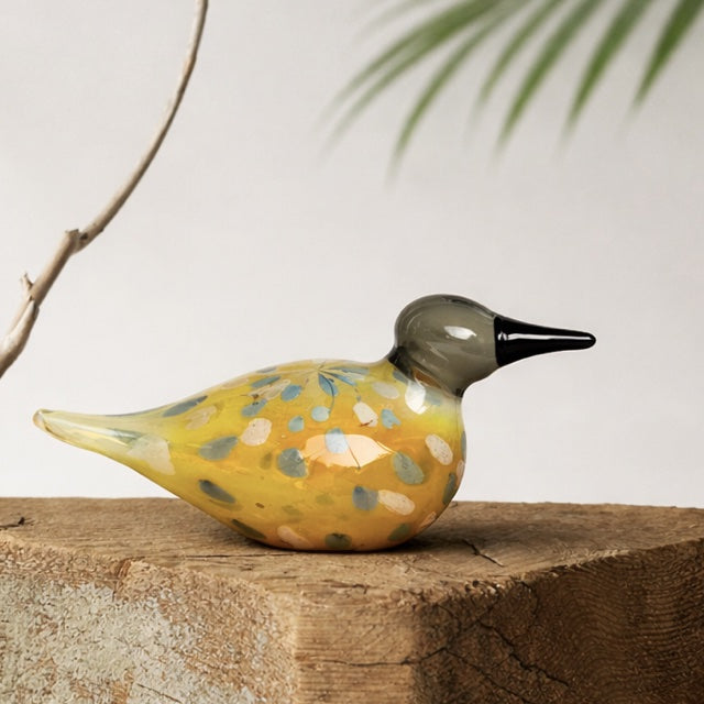 Hand-Blown Glass Shorebird
