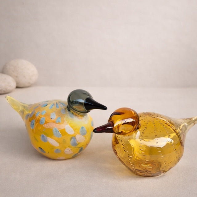 Hand-Blown Glass Shorebird
