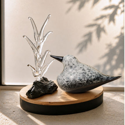 Basalt habitat- Handblown Glass Decor