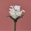Pearl Lisianthus- Handblown Glass Flower
