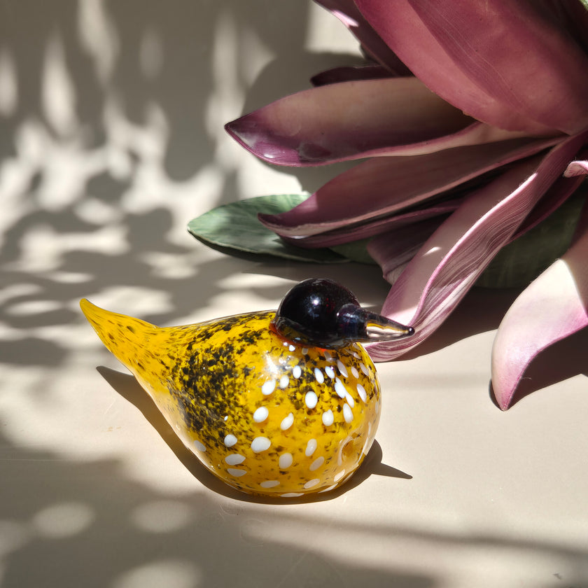 Glass Bird Figurines - Sol Song