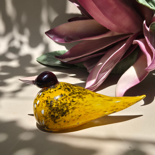 Glass Bird Figurines - Sol Song