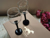 Onyx Black   Wine glass