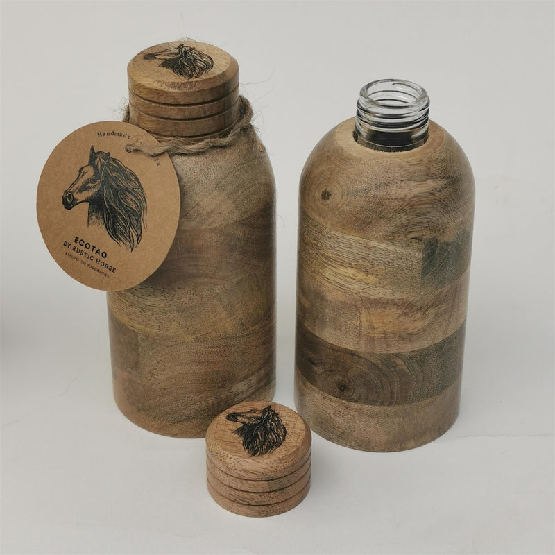 Eco Friendly  Wooden  Bottle | Multipurpose Leak proof  Bottle