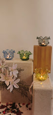 Calisto Handblown Glass Votive Tea Light