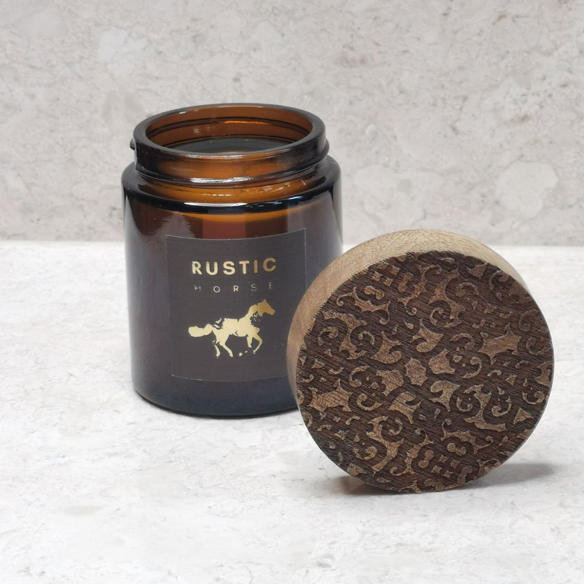 Jasmine Fragrance  Handpoured Art Jar