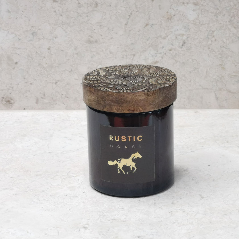 Jasmine Fragrance  Handpoured Art Jar