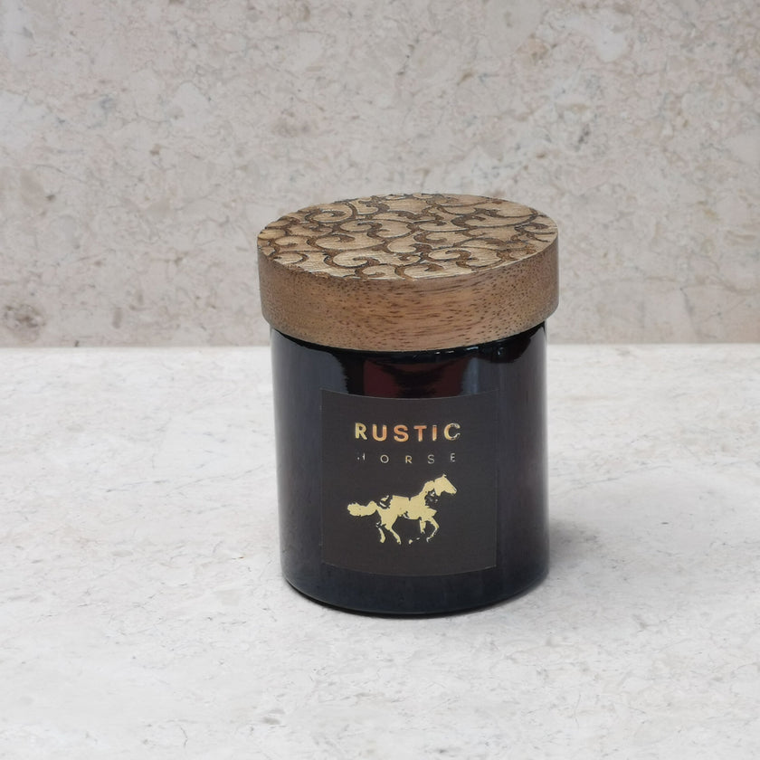 Jasmine Fragrance  Handpoured Art Jar