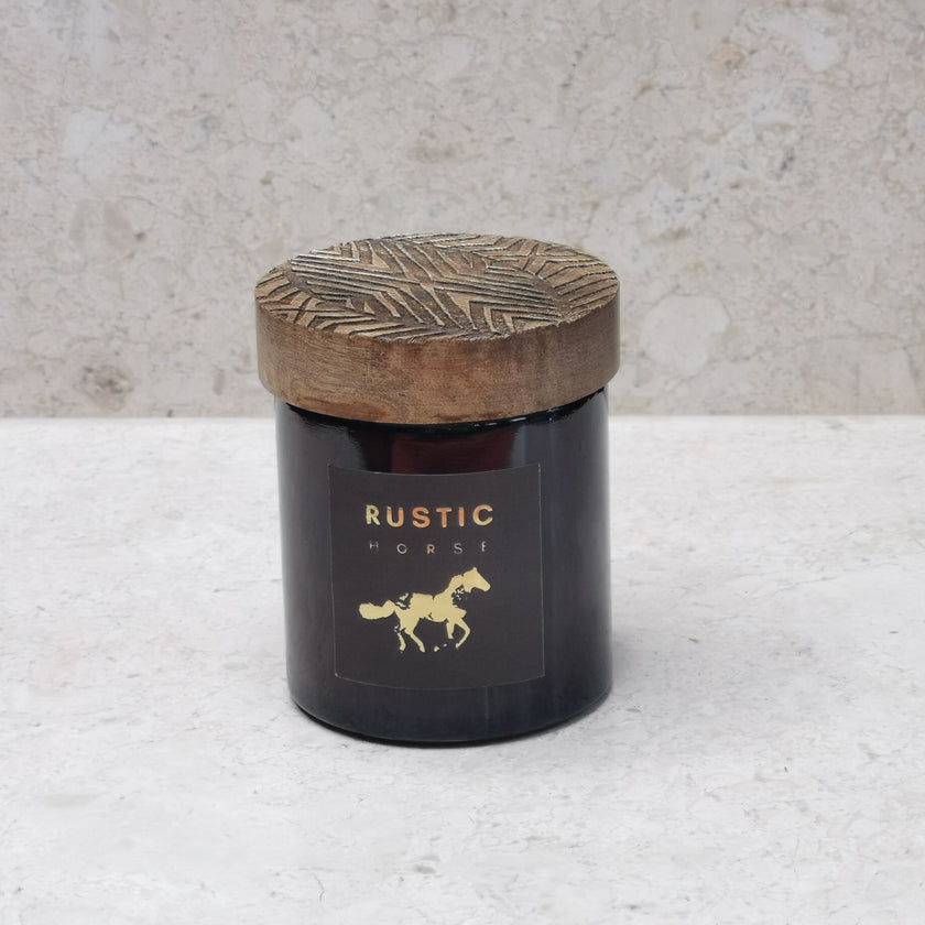 Deep Rose Handpoured Art Jar