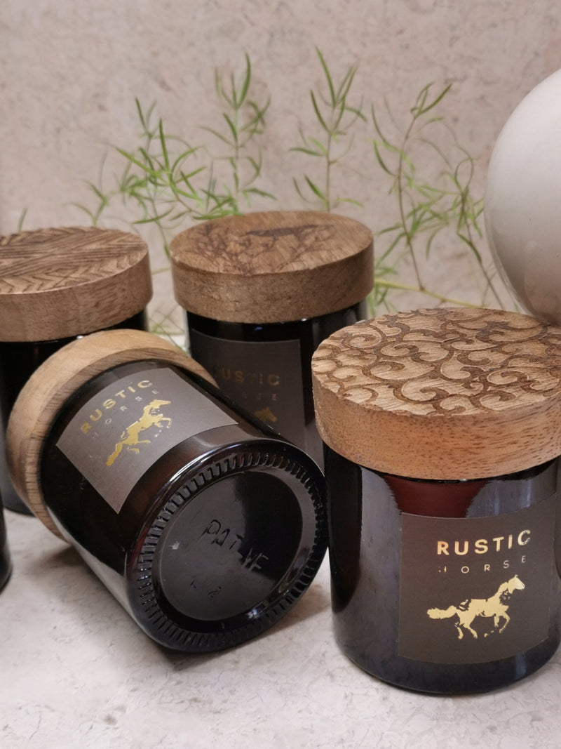 Jasmine Fragrance  Handpoured Art Jar