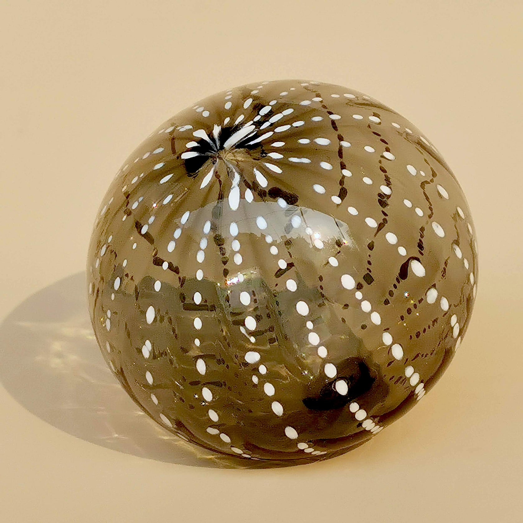 Art Glass Hand Blown Sphere image 1