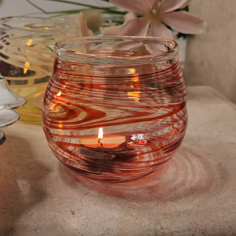 Handblown Glass VETRA Votive Tea Light