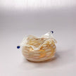 Art Glass Gold Mist Pattern Abstract Bowl /Vase