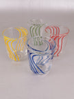 Beachcomber- Multi color Glasses (single glass)