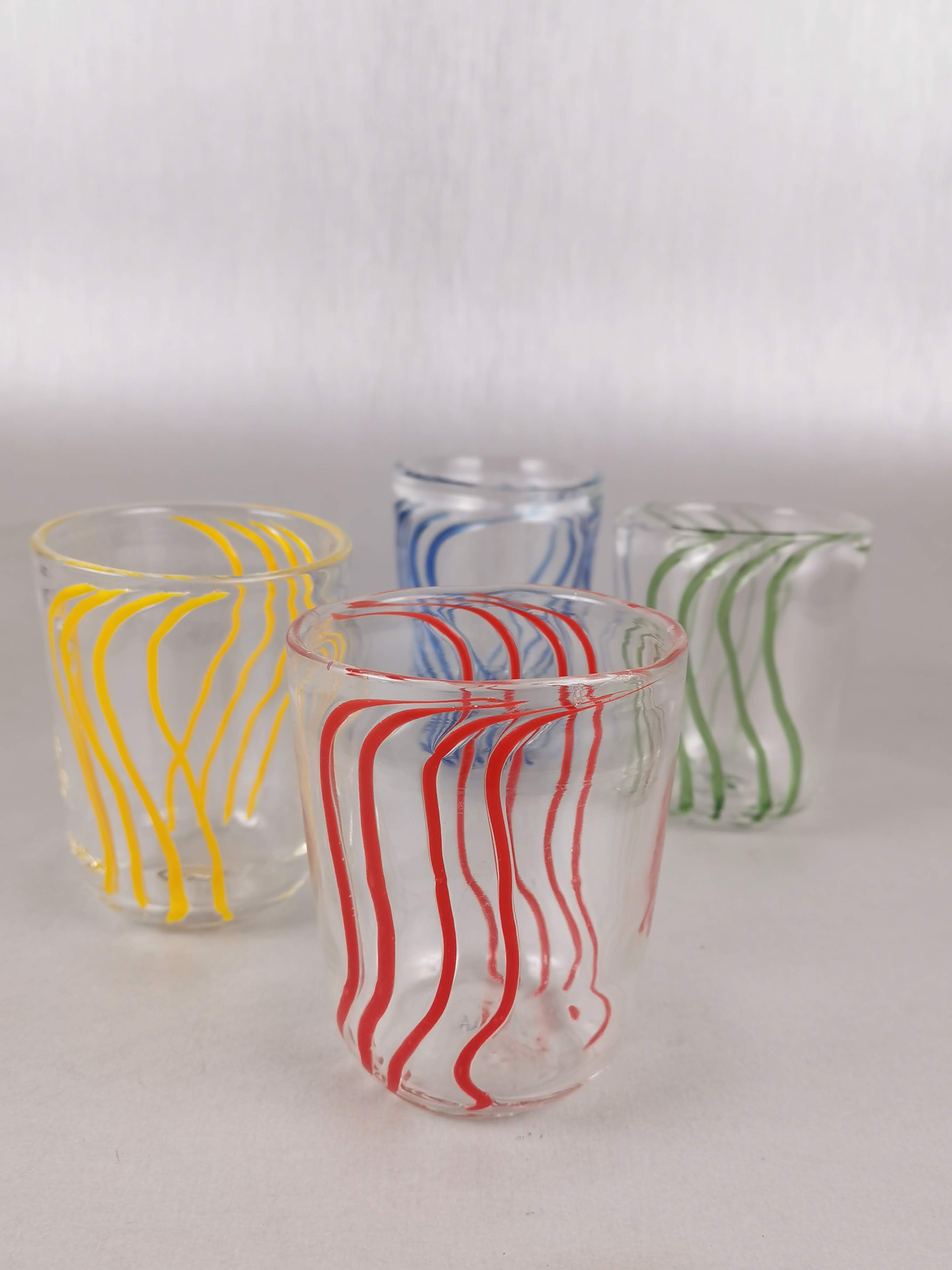 Beachcomber- Multi color Glasses (single glass)